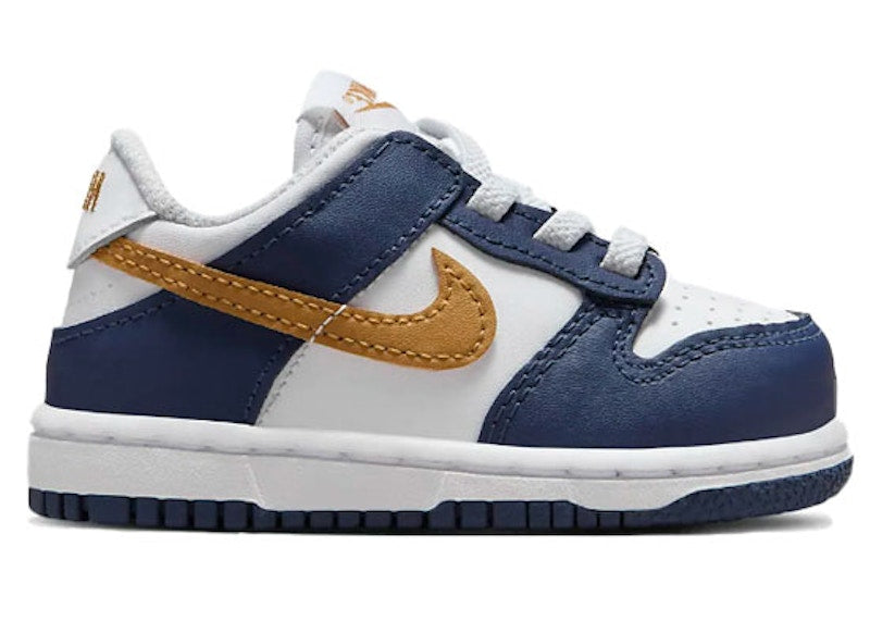 Nike Dunk Low Midnight Navy Wheat (TD)