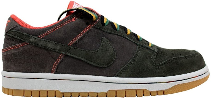 Nike Dunk Low Newsprint/Dark Army-Gum Light Brown (Women's)