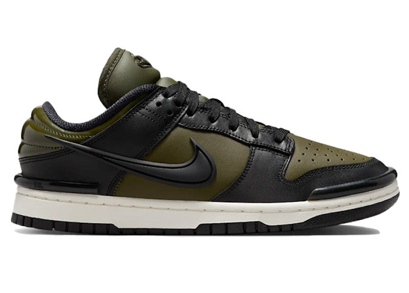 Nike Dunk Low Twist Army Khaki Black (Women's)