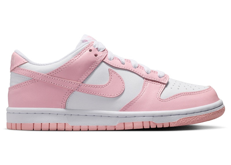 Nike Dunk Low White Medium Soft Pink (GS)