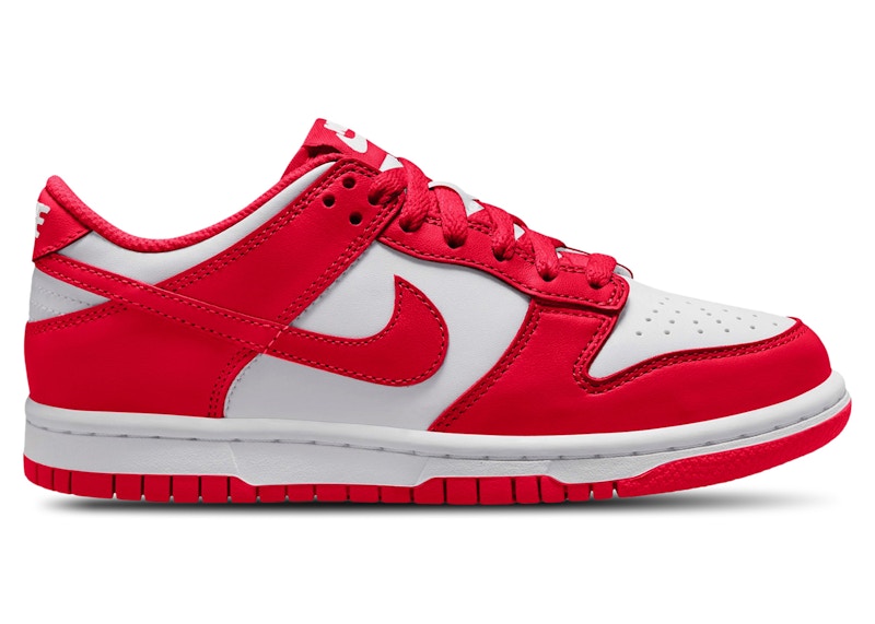 Nike Dunk Low White University Red (GS)