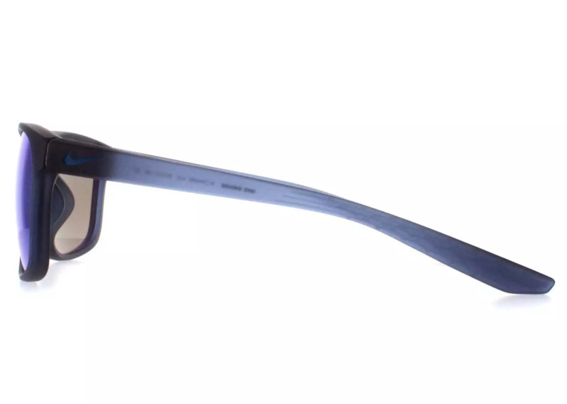 Nike Endure Sunglasses Transparent Matte Blue/Blue Mirror (CW4650-410-5919)