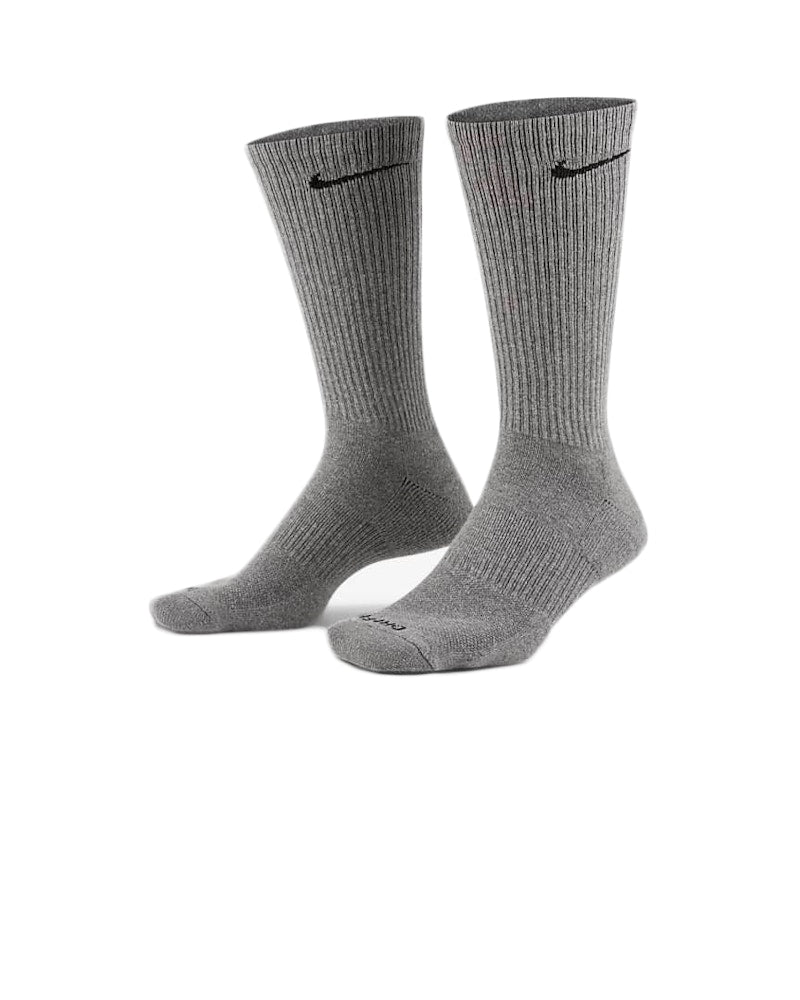 Nike Everyday Plus Cushioned Crew Socks (6 Pairs) Grey