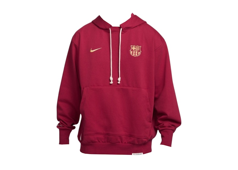 Nike FC Barcelona Dri-Fit Loose Fit Zip-Up Hoodie Red