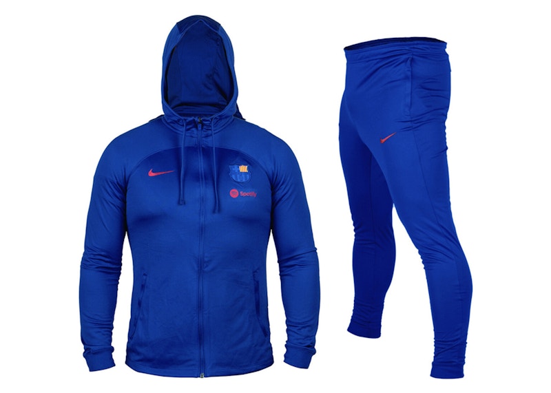 Nike FC Barcelova 22/23 Strike Tracksuit Blue