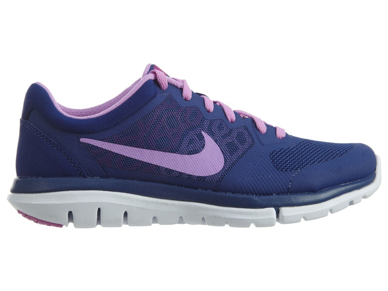 Nike Flex 2015 Rn Msl Deep Royal Blue Fuchsia Glow- Fuchsia Flash-White (Women's)