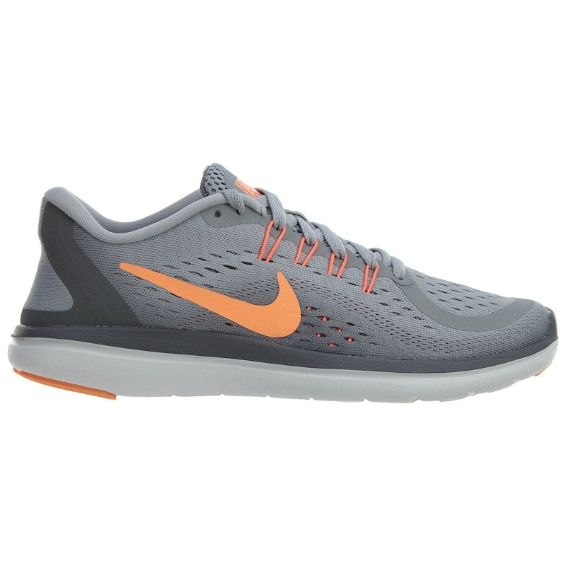 Nike Flex 2017 Rn Wolf Grey Sunset Glow (Women's)