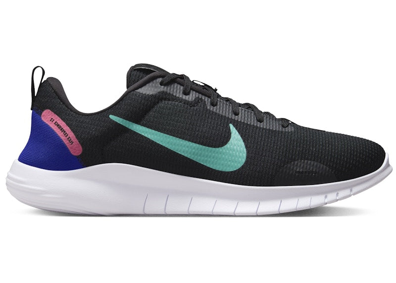 Nike Flex Experience Run 12 Black White Concord Green Frost