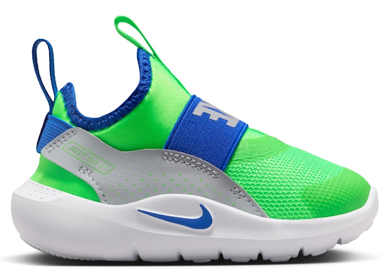 Nike Flex Runner 4 Green Strike Game Royal (TD)
