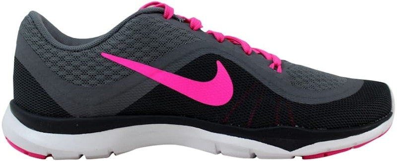 Nike Flex Trainer 6 Cool Grey/Pink Blast-Dark Grey-Anthracite (Women's)