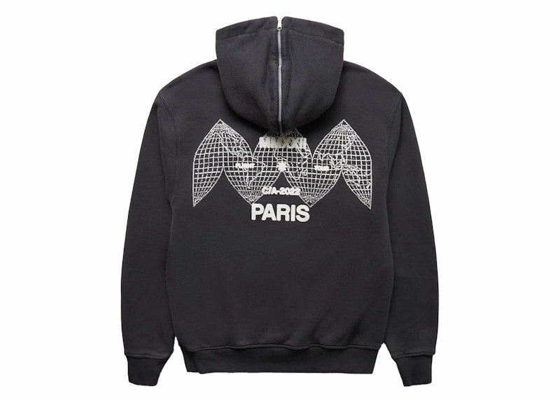 Nike Flight Heritage Fleece Hoodie Dark Grey