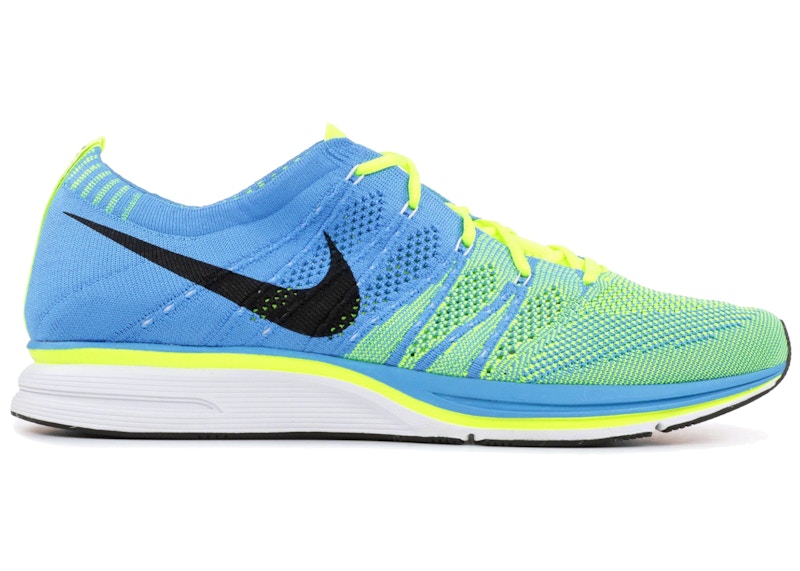 Nike Flyknit Trainer+ Blue Glow Volt