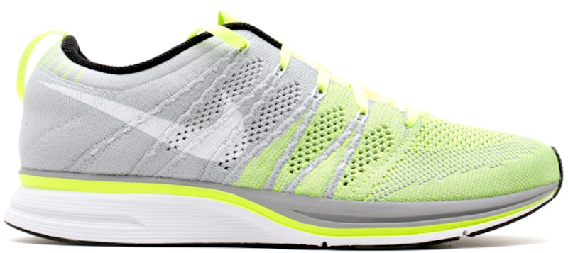 Nike Flyknit Trainer Volt White