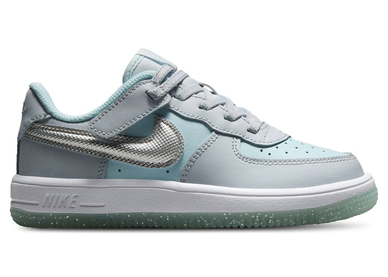 Nike Force 1 Low EasyOn Pure Platinum Glacier Blue (PS)