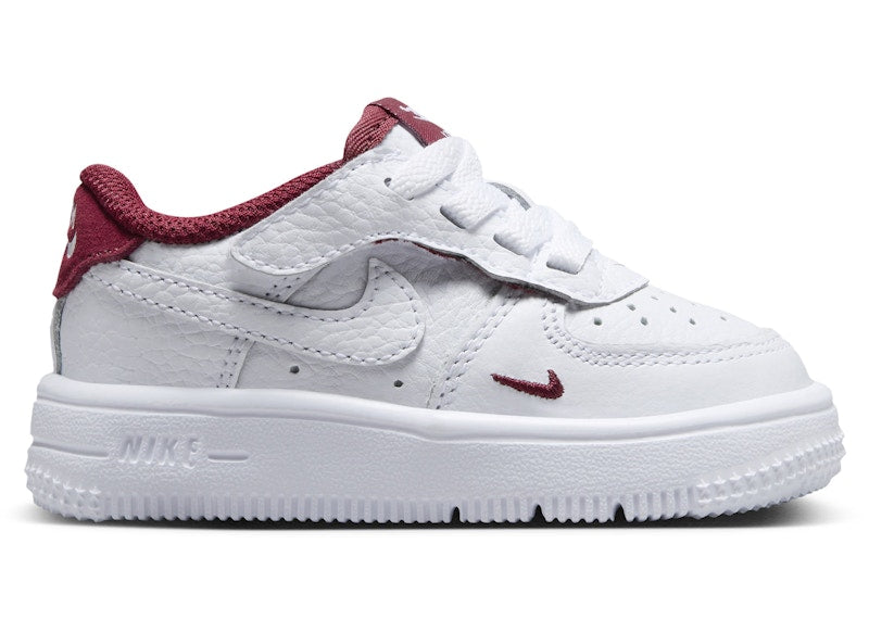Nike Force 1 Low LV8 EasyOn White Team Red (I)