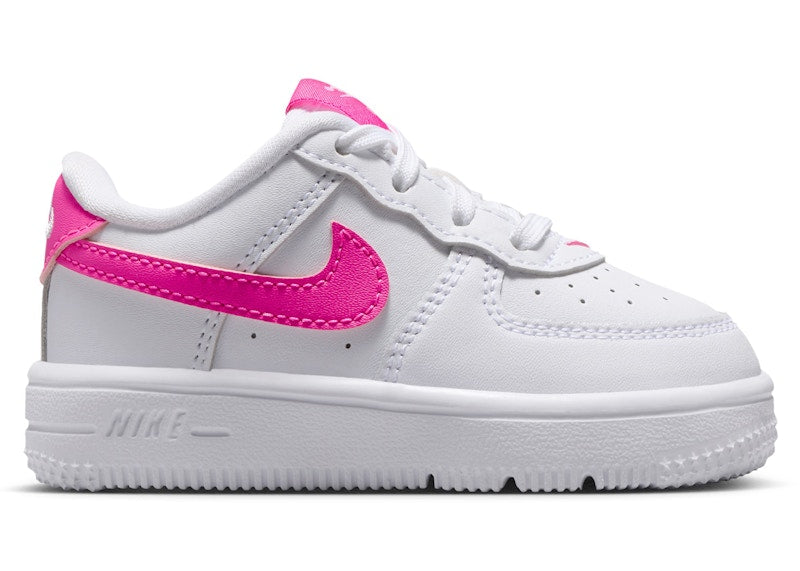 Nike Force 1 Low White Laser Fuchsia (TD)
