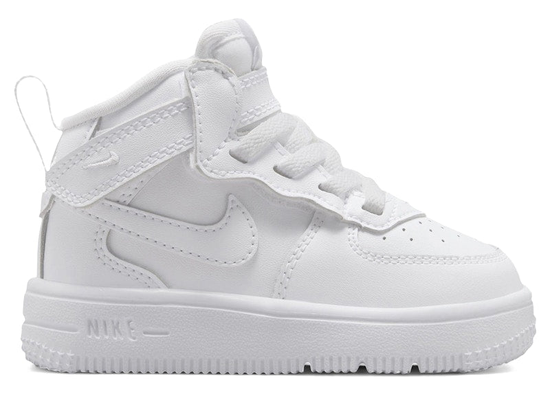 Nike Force 1 Mid EasyOn Triple White (TD)