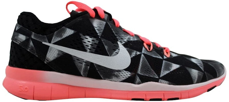 Nike Free 5.0 TR Fit 5 Print Black/White-Lava Glow (Women's)