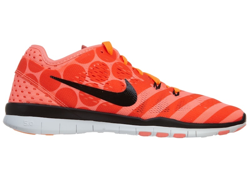 Nike Free 5.0 Tr Fit 4 Prt Lava Glow Black-Bright Crmsn-Bright C (Women's)