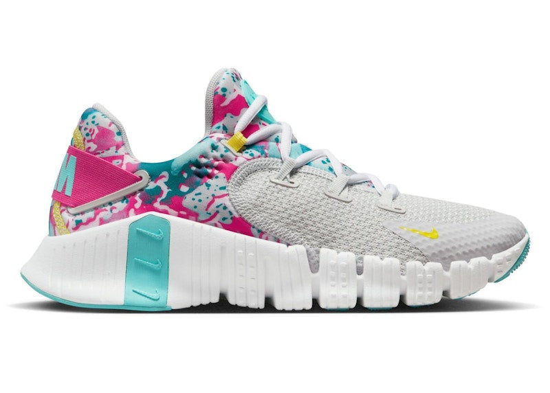 Nike Free Metcon 4 Photon Dust Paint Splatter (Women's)