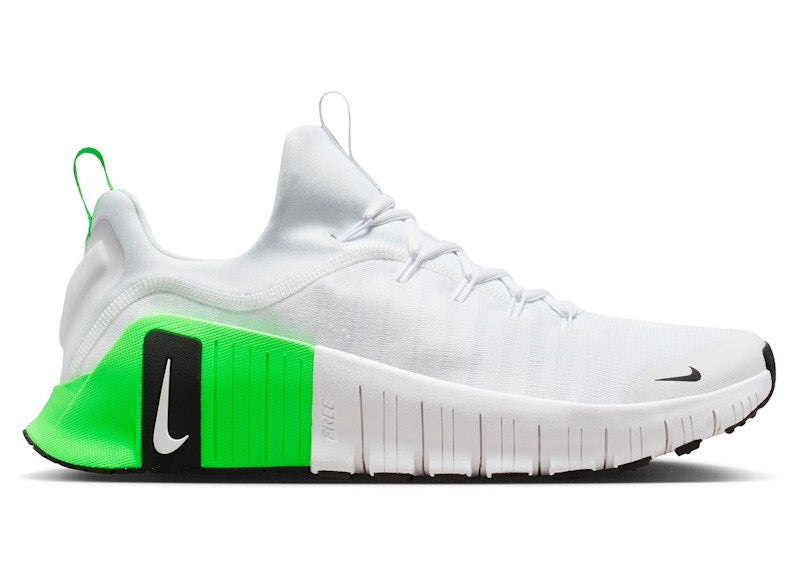 Nike Free Metcon 6 White Green Strike Black