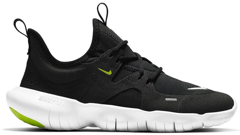 Nike Free RN 5.0 Black Volt White (GS)