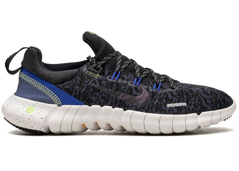 Nike Free RN 5.0 Next Nature Black Hyper Royal