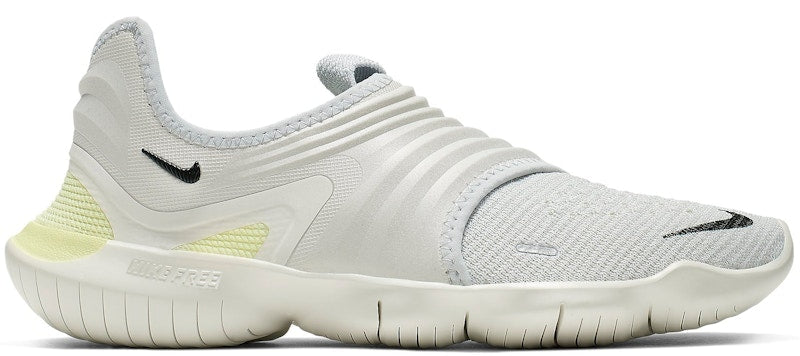 Nike Free RN Flyknit 3.0 Pure Platinum Luminous Green (Women's)