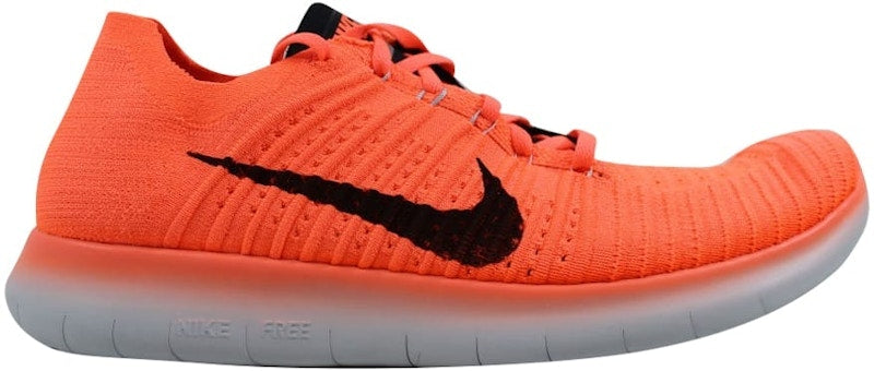 Nike Free RN Flyknit Bright Mango/Black-Wolf Grey