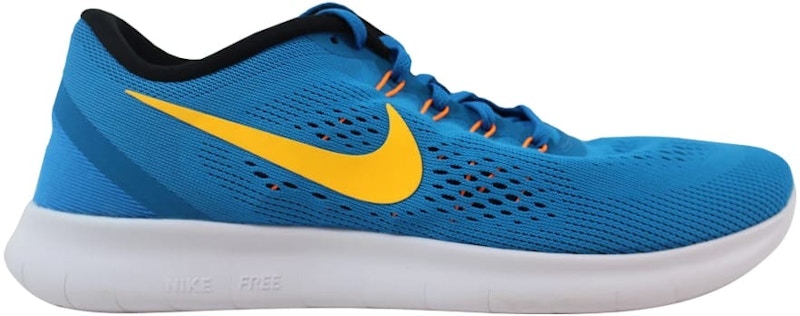 Nike Free RN Heritage Cyan/Laser Orange-Black-Blue Spark