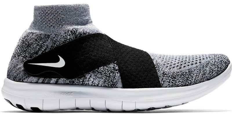 Nike Free RN Motion Flyknit 2017 Black White