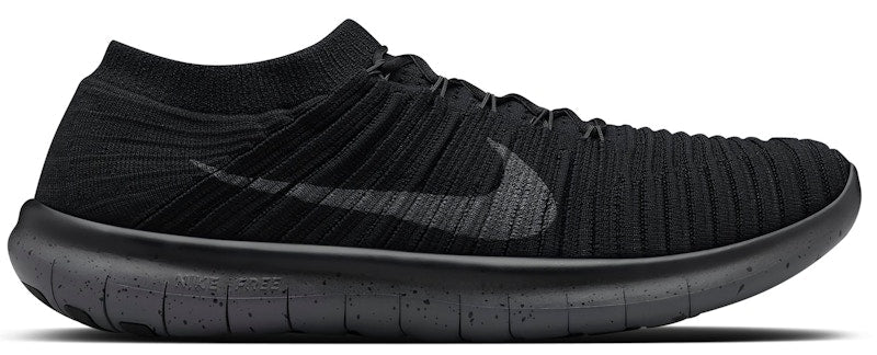 Nike Free RN Motion Flyknit Black Dark Grey