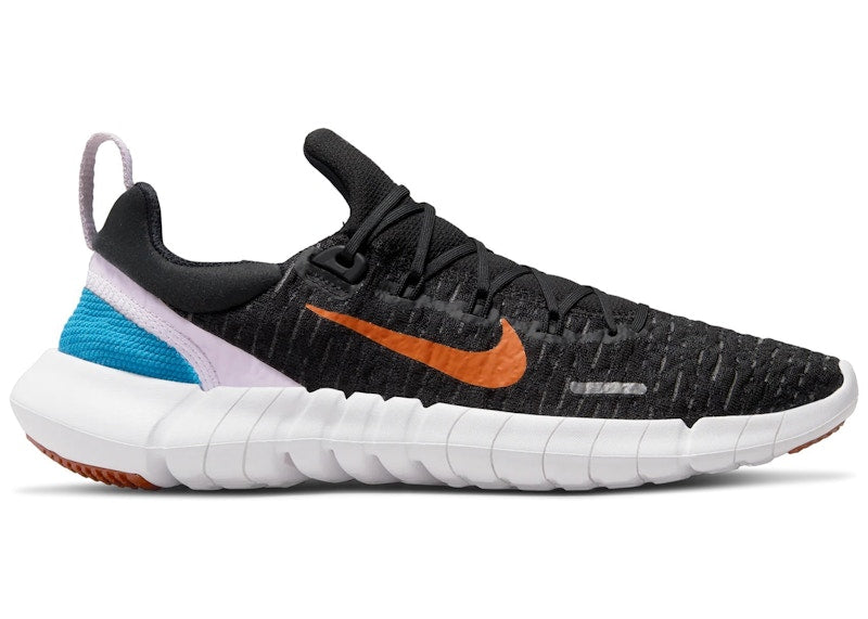 Nike Free Run 5.0 Next Nature Black Rush Orange (Women's)