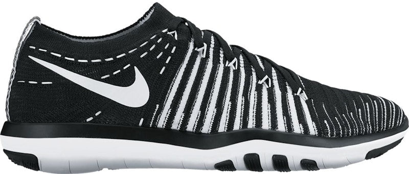 Nike Free Transform Flyknit Black White (Women's)