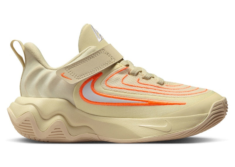 Nike Giannis Immortality 4 Light Khaki Alabaster Total Orange White (PS)