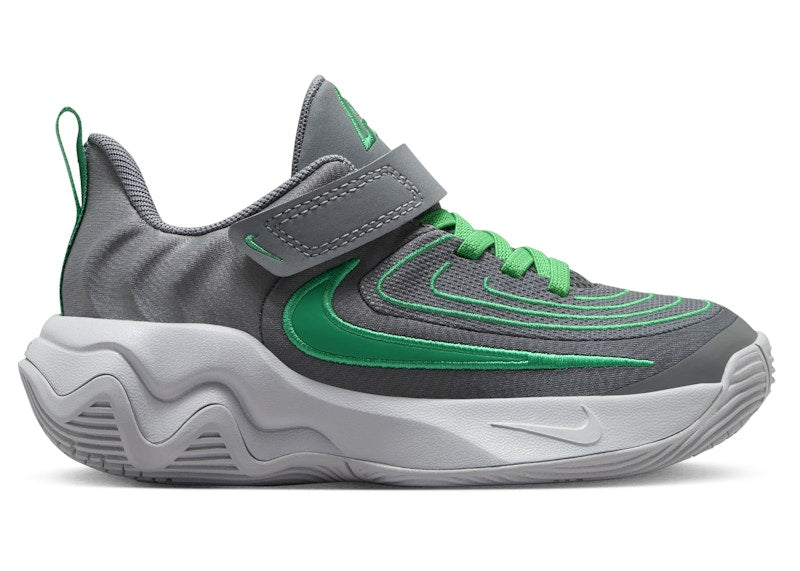 Nike Giannis Immortality 4 Smoke Grey Wolf Grey Dark Smoke Grey Stadium Green (PS)