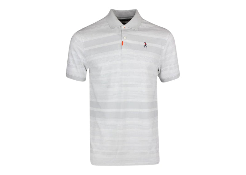 Nike Golf Tiger Woods Heritage Slim fit Polo Photon Dust/White