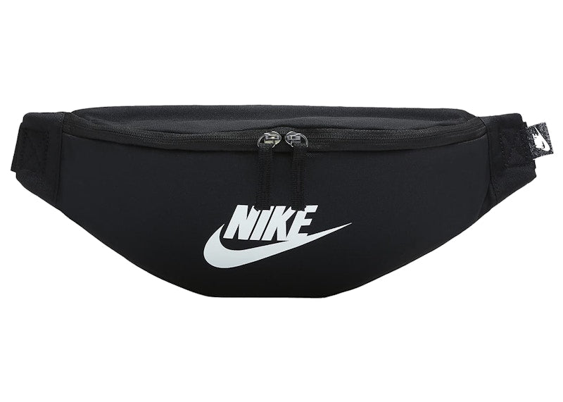 Nike Heritage 3L Waist Bag Black/Black/White
