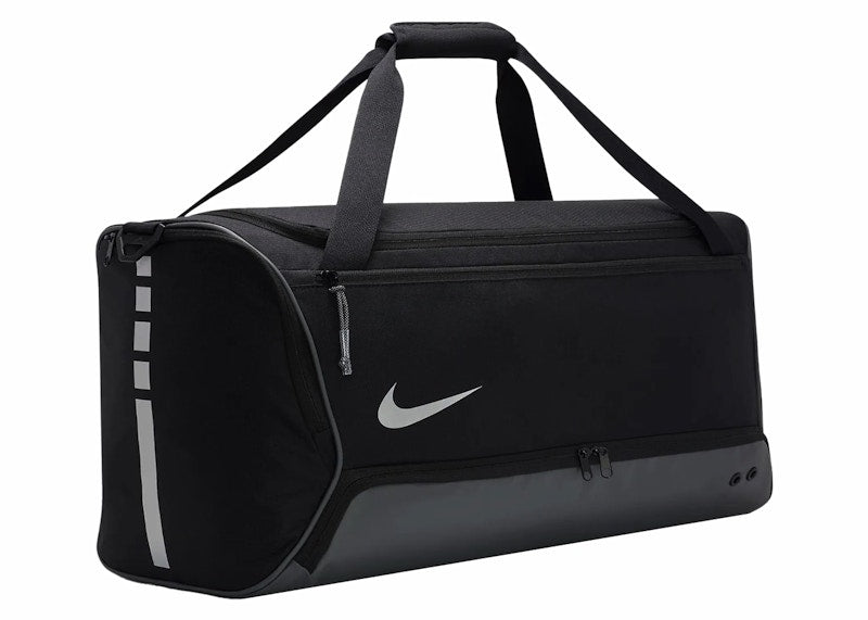Nike Hoops Elite 57L Duffel Bag Black/Iron Grey/Metallic Silver