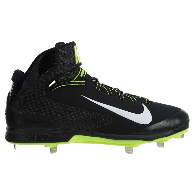 Nike Huarache Pro Mid Metal Black/White-Volt