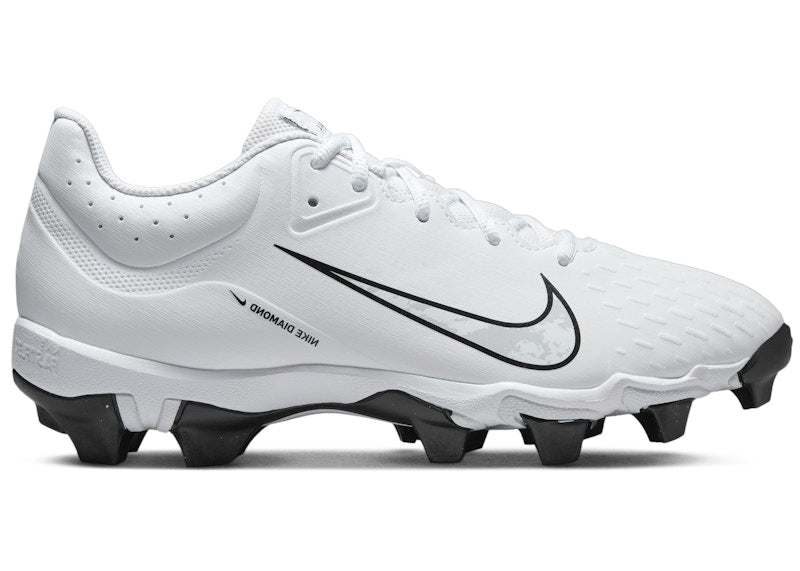 Nike Hyperdiamond 4 Keystone White Black Pure Platinum (Women's)