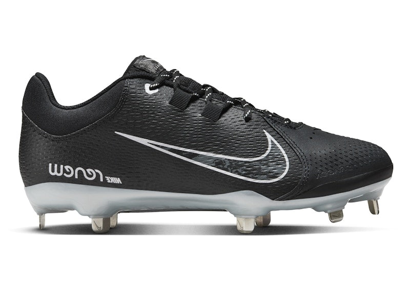Nike Hyperdiamond 4 Pro Black Pure Platinum Iron Grey (Women's)