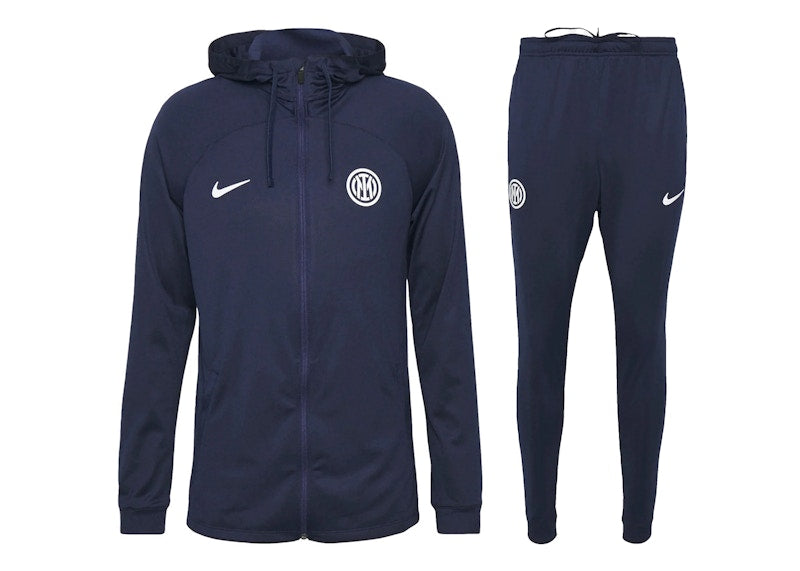 Nike Inter Milar Dri-Fit Strike Tracksuit Dark Blue