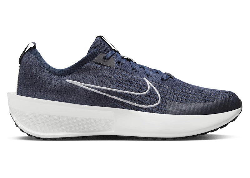Nike Interact Run College Navy Gridiron White Platinum Tint