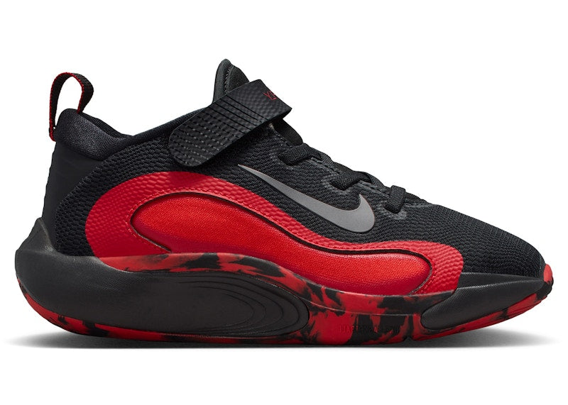 Nike IsoFly Black University Red Light Crimson Metallic Silver (PS)