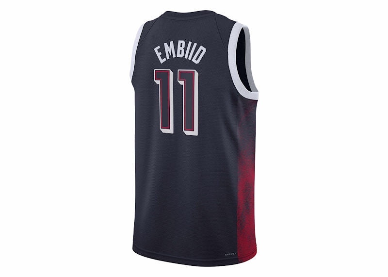 Nike Joel Embiid Team USA USAB Limited Road Jersey Navy