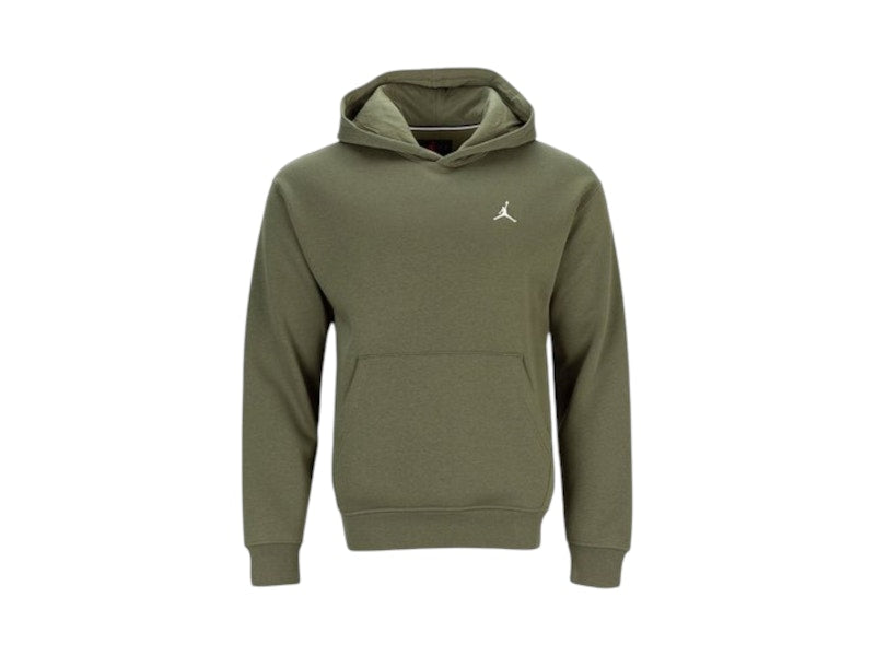 Nike Jordan Brooklyn Fleece Hoodie Medium Olive/Sail