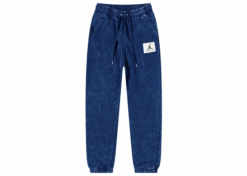 Nike Jordan Essential Statement Washed Fleece Pants French Blue