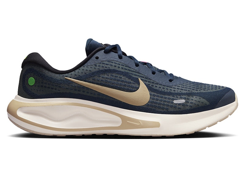 Nike Journey Run Armory Navy Green Strike Pale Ivory Desert Khaki