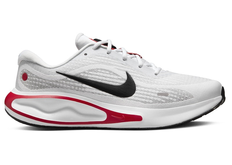 Nike Journey Run White Fire Red Cement Grey Black